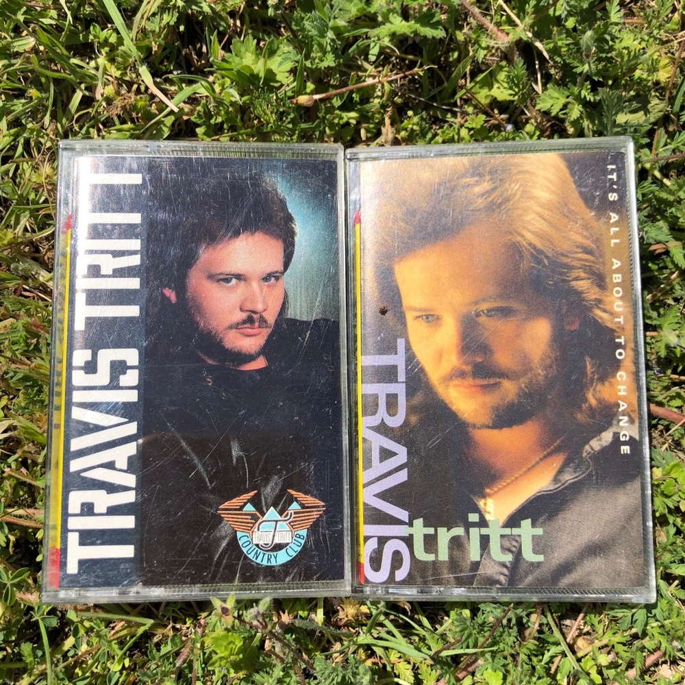 Travis Tritt Country Music Cassette Tapes Lot of 2